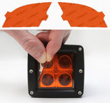 Lamin-X Amber Lamin-X VW Jetta Sedan (15-18) Fog Light Covers VW137A