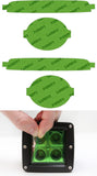Lamin-X Green Lamin-X VW Beetle (17- ) Fog Light Covers VW148GR