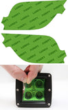 Lamin-X Green Lamin-X VW Jetta GLI (16-18) Fog Light Covers VW149GR