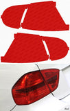 Lamin-X Red Lamin-X VW Golf, GTI (06-09) Tail Light Covers VW218R