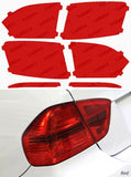 Lamin-X Red Lamin-X VW Jetta Sedan (11-14) Tail Light Covers VW229R