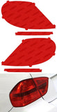Lamin-X Red Lamin-X VW Beetle (17- ) Tail Light Covers VW248R
