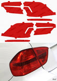 Lamin-X Red Lamin-X VW Tiguan (18-21) Tail Light Covers VW250R