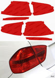 Lamin-X Red Lamin-X VW Golf/ Golf R (18- ) Tail Light Covers VW254R
