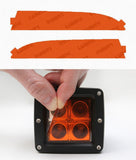 Lamin-X Amber Lamin-X VW Golf R (10-14) Fog Light Covers VW427A