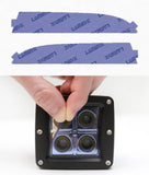 Lamin-X Blue Lamin-X VW Golf R (10-14) Fog Light Covers VW427B