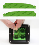 Lamin-X Green Lamin-X VW Golf R (10-14) Fog Light Covers VW427GR