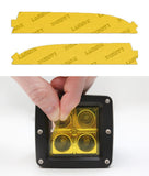 Lamin-X Yellow Lamin-X VW Golf R (10-14) Fog Light Covers VW427Y