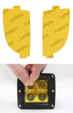 Lamin-X Yellow Lamin-X VW Jetta GLI (11-14) Fog Light Covers VW429Y