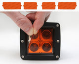 Lamin-X Amber Lamin-X VW Corrado (90-94) Fog Light Covers & Turn Signal Covers VW505A