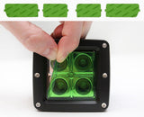 Lamin-X Green Lamin-X VW Corrado (90-94) Fog Light Covers & Turn Signal Covers VW505GR