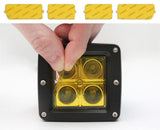 Lamin-X Yellow Lamin-X VW Corrado (90-94) Fog Light Covers & Turn Signal Covers VW505Y