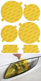 Lamin-X Yellow Lamin-X VW Golf, GTI, Jetta (85-92) Quad Round Headlight Covers VW509Y