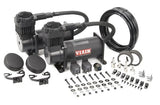 Viair 400C Air Compressor - Dual Compressor Kit (Stealth Black) | 23400B