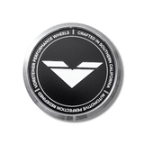 Vorsteiner White Vorsteiner Black Center Caps Disc (Stainless Steel Disc + Aluminum Alloy Base) CC12BLK