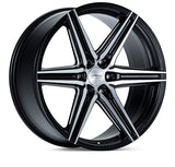 Vossen 20x9.5 et15 / 6x135 / cb87.1 Vossen HF6-2 20" 6x135 Brushed Matte Black HF62-0F02