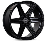 Vossen 24x10 et25 / 6x139.7 / cb106.1 Vossen HF6-2 24" 6x139.7 Gloss Black HF62-4G46