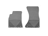 WeatherTech WeatherTech 09-13 Audi A4/A5 Front Rubber Mats - Grey WET-W111GR