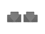 WeatherTech 05-13 Toyota Tacoma Crew Cab Rear Rubber Mats - Grey | W136GR