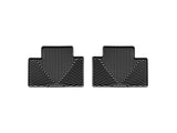WeatherTech WeatherTech 05-13 Toyota Tacoma Crew Cab Rear Rubber Mats - Black WET-W136
