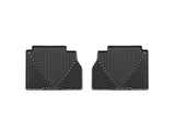 WeatherTech 07+ Toyota Tundra Rear Rubber Mats - Black | W140