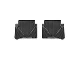 WeatherTech 09+ Nissan Maxima Rear Rubber Mats - Black | W164