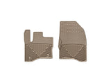 WeatherTech 10+ Ford Taurus Front Rubber Mats - Tan | W167TN