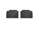 WeatherTech 07+ Ford Expedition Rear Rubber Mats - Black | W185