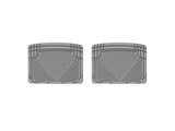 WeatherTech 93 Mercedes-Benz 300CE Rear Rubber Mats - Grey | W20GR