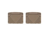 WeatherTech WeatherTech 93 Mercedes-Benz 300CE Rear Rubber Mats - Tan WET-W20TN