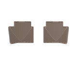 WeatherTech 07+ Nissan Versa Rear Rubber Mats - Tan | W215TN