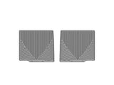 WeatherTech WeatherTech 09+ Ford Flex Rear Rubber Mats - Grey WET-W231GR