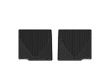 WeatherTech WeatherTech 09+ Ford Flex Rear Rubber Mats - Black WET-W231
