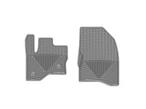 WeatherTech WeatherTech 09+ Ford Flex Front Rubber Mats - Grey WET-W237GR