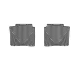 WeatherTech 06+ Lincoln MKZ Rear Rubber Mats - Grey | W256GR