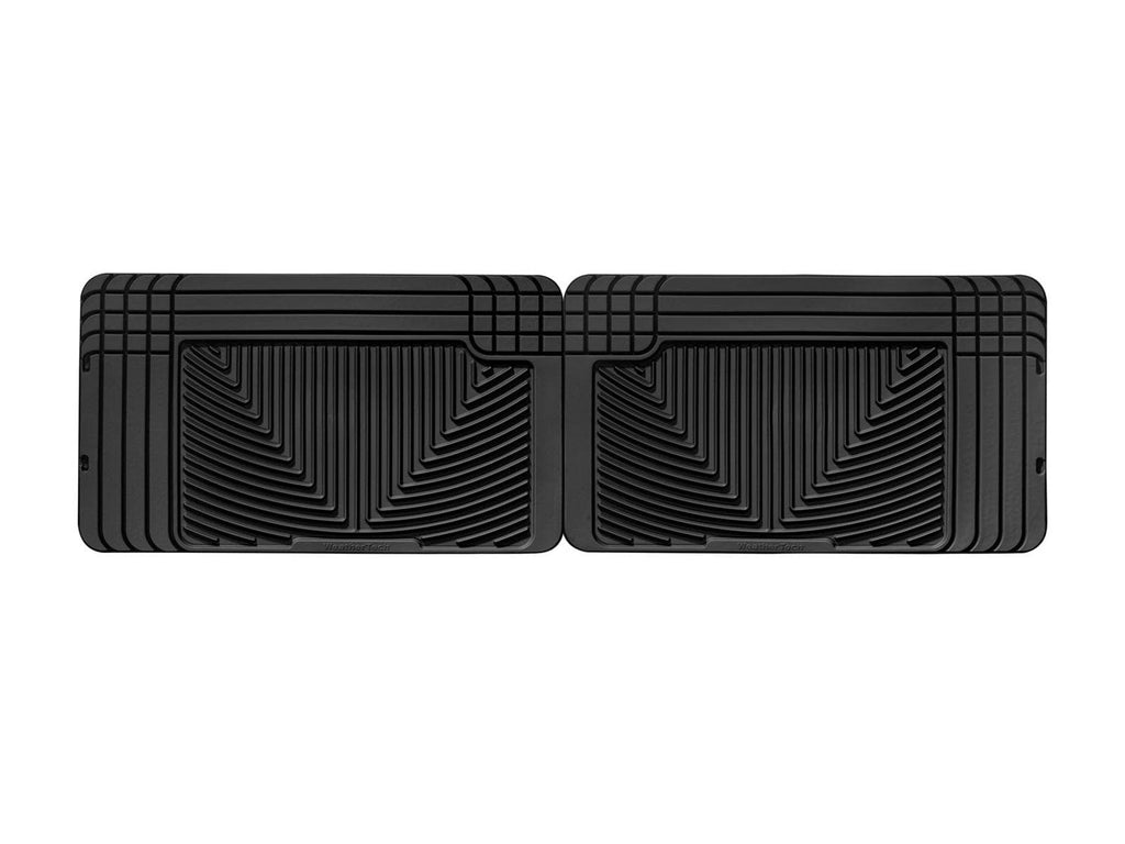 WeatherTech 96 GMC Rally Van Rear Rubber Mats - Black | W25 – UroTuning
