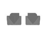 WeatherTech 12+ BMW 3-Series (F30) Rear Rubber Mats - Grey | W268GR