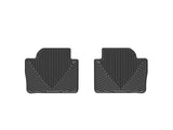 WeatherTech 12+ BMW 3-Series (F30) Rear Rubber Mats - Black | W268