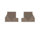 WeatherTech 12+ Ford Focus Rear Rubber Mats - Tan | W272TN