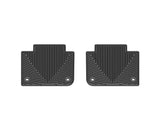WeatherTech 13+ Lexus GS Rear Rubber Mats - Black | W280