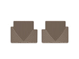 WeatherTech WeatherTech 13+ Ford C-Max Rear Rubber Mats - Tan WET-W284TN