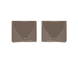 WeatherTech 13+ Lexus ES Rear Rubber Mats - Tan | W290TN