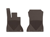 WeatherTech 2013-2014 Mercedes-Benz SL-Class Front Rubber Mats - Cocoa | W299CO