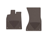 WeatherTech 2012+ Audi A6/S6 Front Rubber Mats - Cocoa | W300CO
