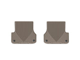 WeatherTech 12+ Audi A6/S6 Rear Rubber Mats - Tan | W301TN