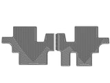 WeatherTech 13+ Nissan Pathfinder Rear Rubber Mats - Grey | W302GR