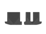 WeatherTech 13+ Nissan Pathfinder Rear Rubber Mats - Black | W304
