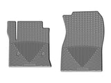WeatherTech 14+ Chevrolet Silverado Front Rubber Mats - Grey | W308GR