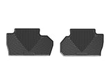 WeatherTech WeatherTech 14+ Chevrolet Silverado Rear Rubber Mats - Black WET-W310