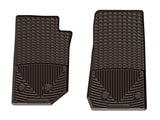 WeatherTech 2014-2016 Jeep Wrangler Unlimited Front Rubber Mats - Cocoa | W321CO